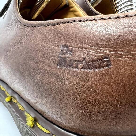 Dr. Martens 1461 Chicago Redish Brown Leather Men\'s Size 9 Oxford Shoes Lace Up main image 8